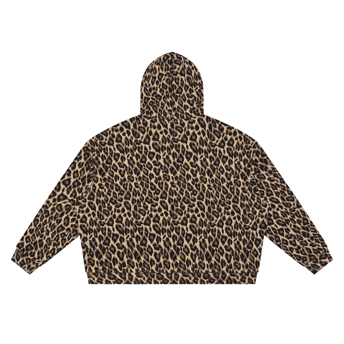 LW 123  Leopard Full Zip Hoodie