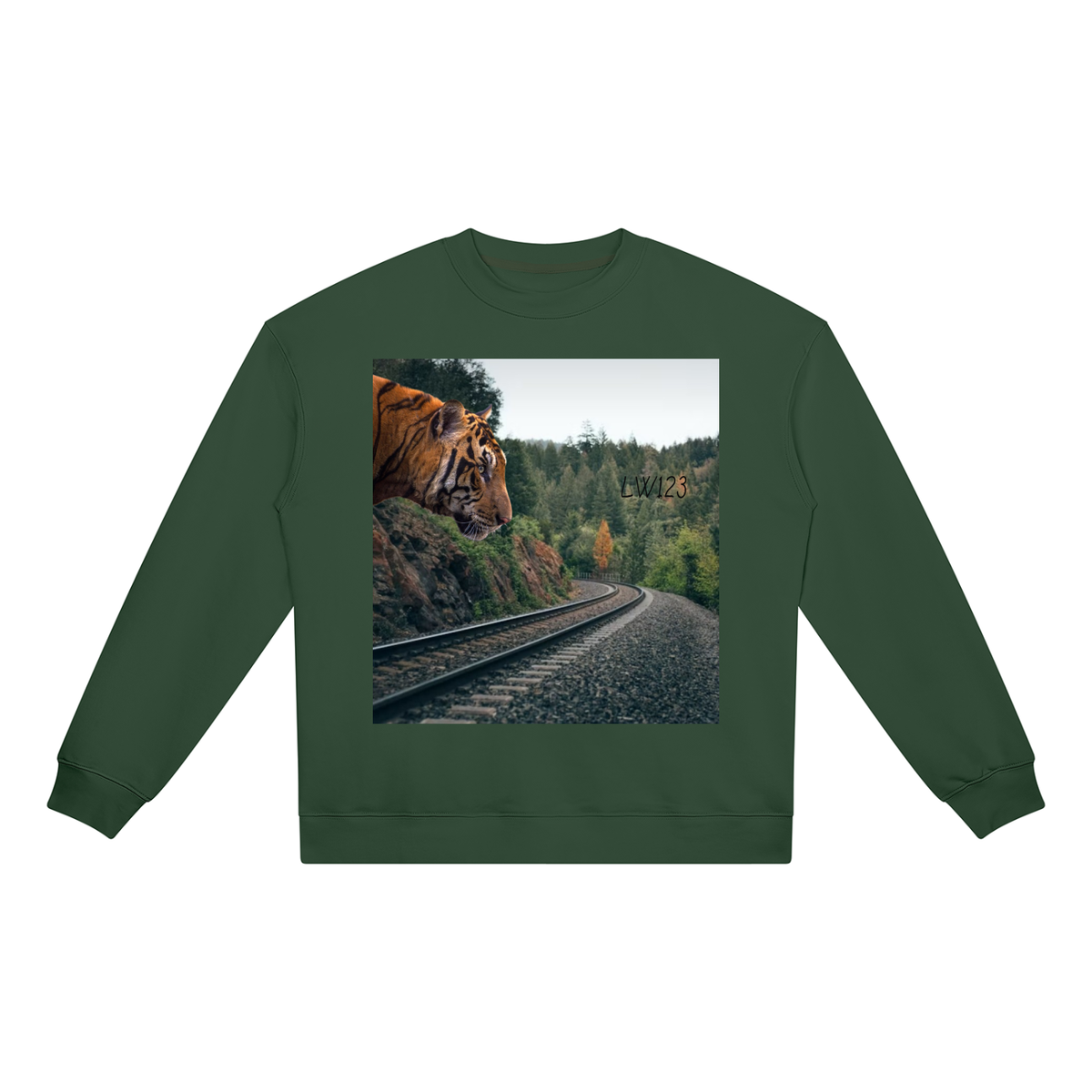 LW 123  Heavyweight Crewneck Sweatshirt