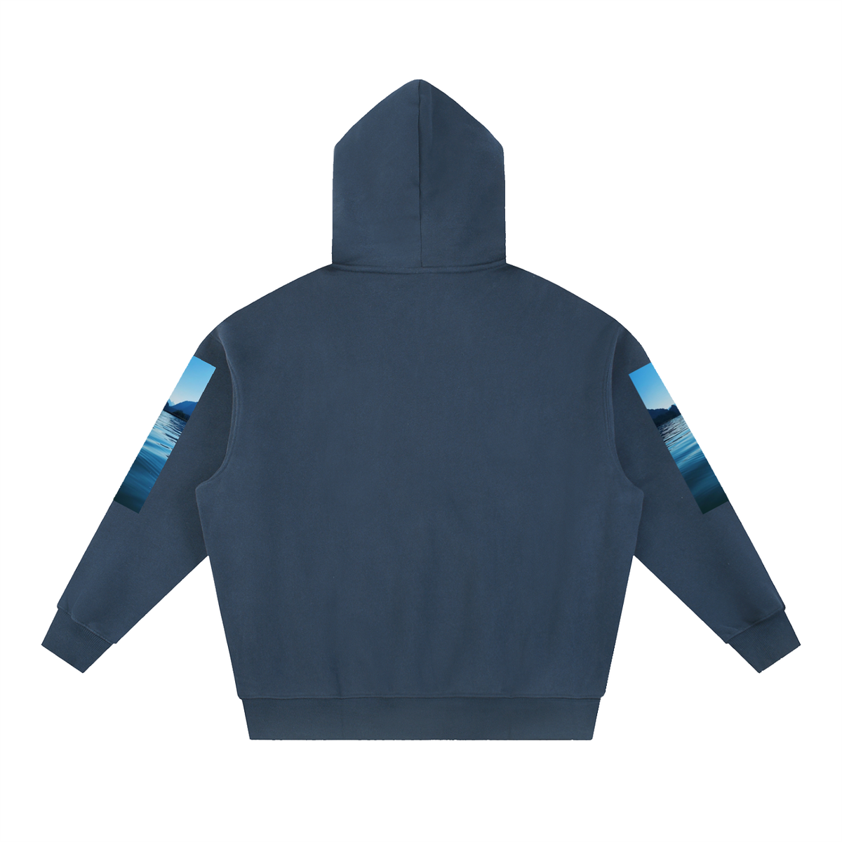 LW 123 Oversized Boxy Fit Fleece Hoodie