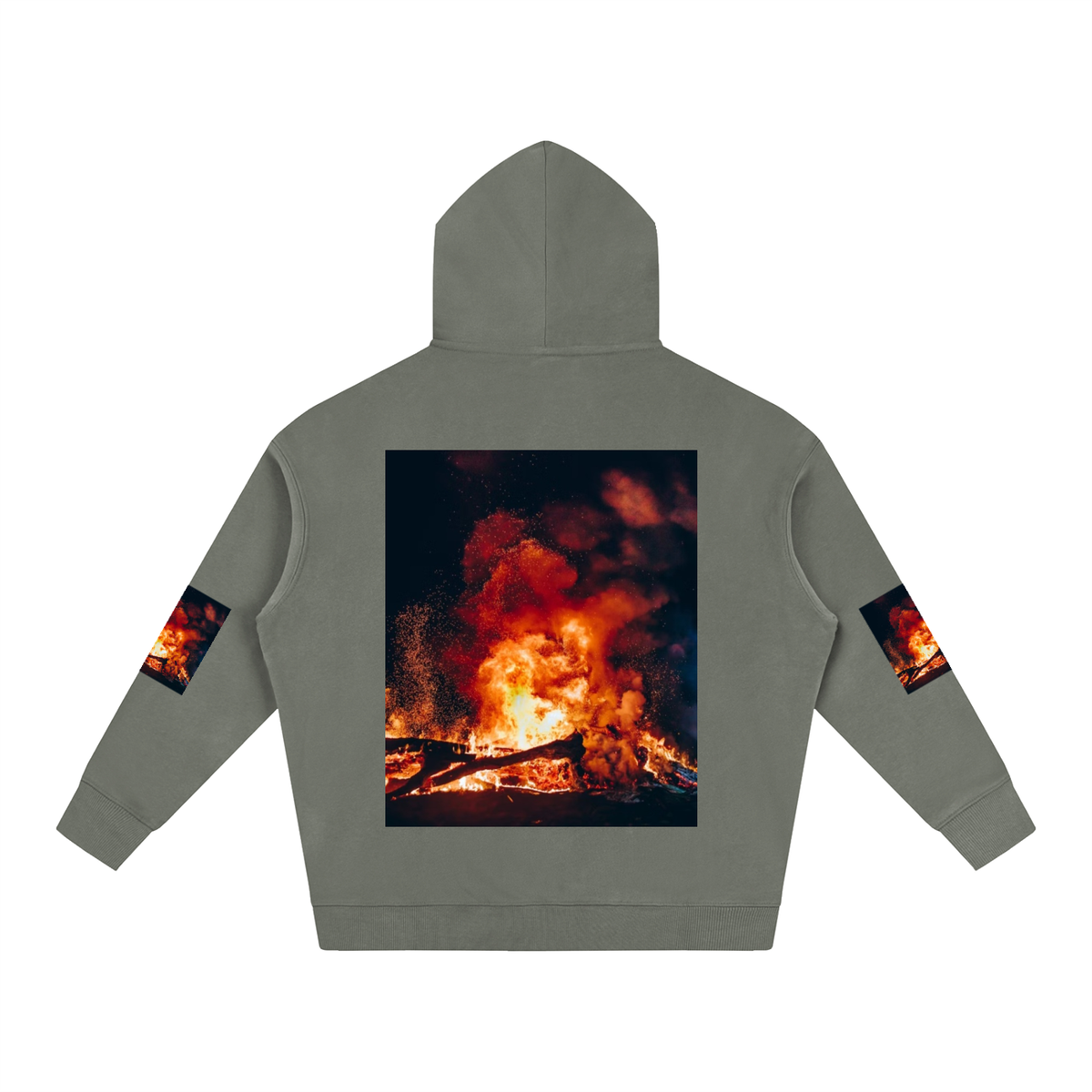 Oversize Fleeced Hoodie