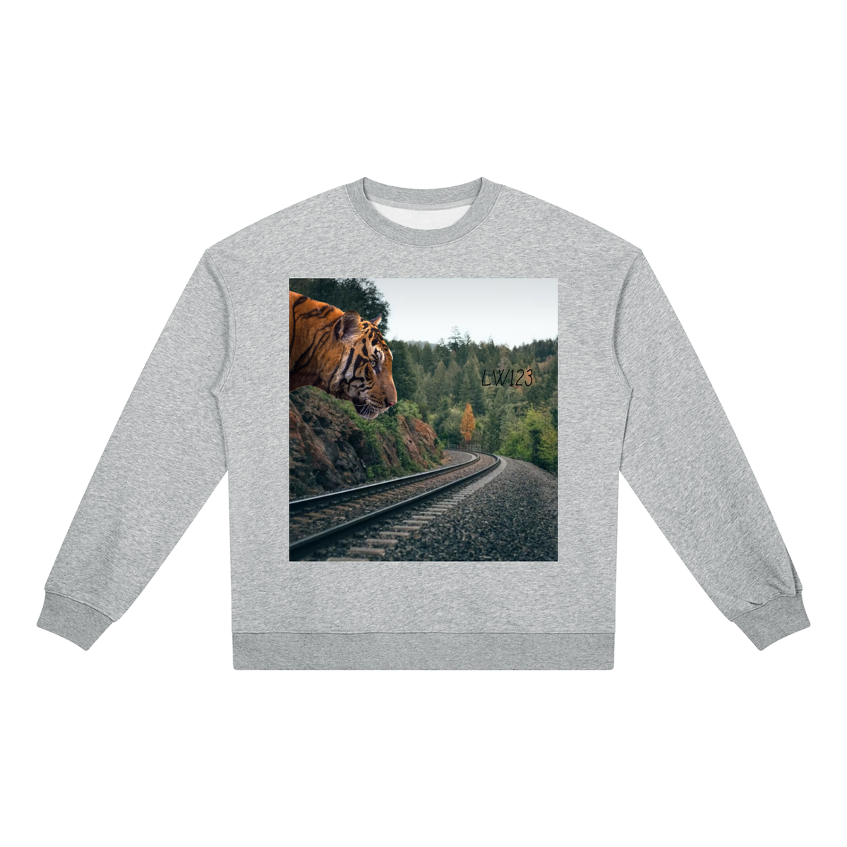 LW 123  Heavyweight Crewneck Sweatshirt