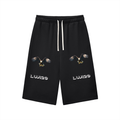 Relaxed Drawstring Three-quarter Sweatpants