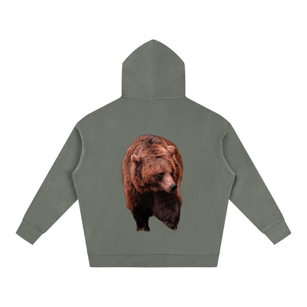 LW 123 Oversize Fleeced Hoodie