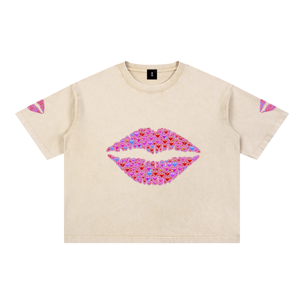 LW 123 Mineral Wash Boxy Cotton T-Shirt