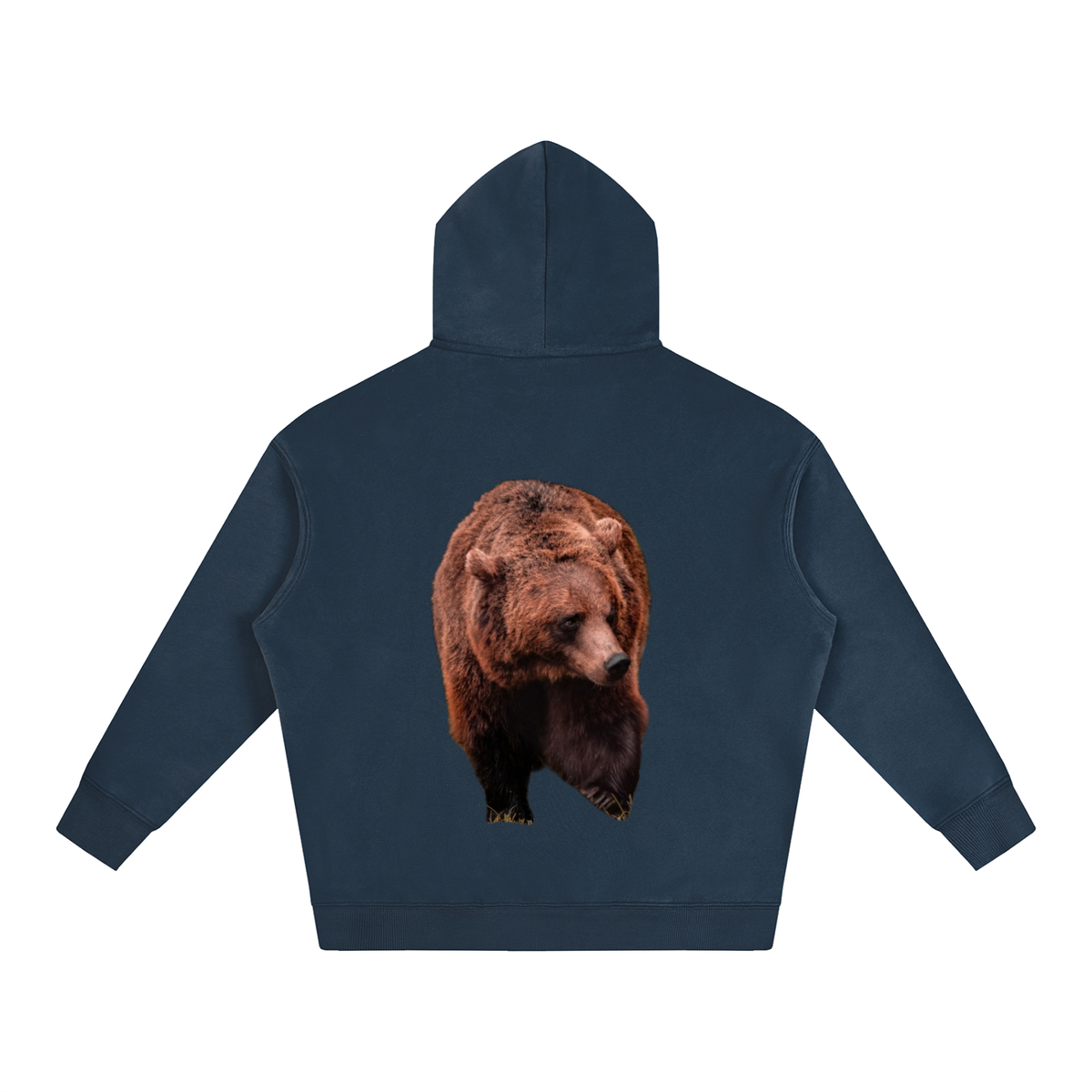 LW 123 Oversize Fleeced Hoodie