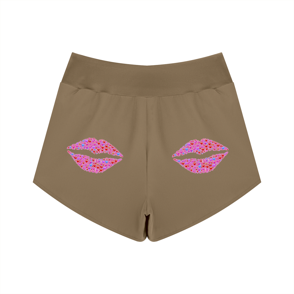 LW 123 Women's High Rise Yoga Shorts