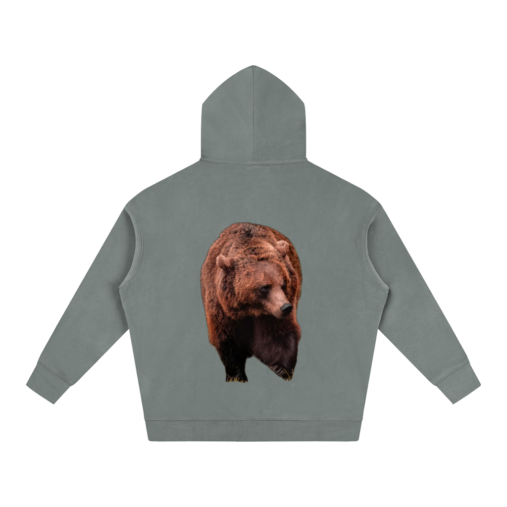 LW 123 Oversize Fleeced Hoodie