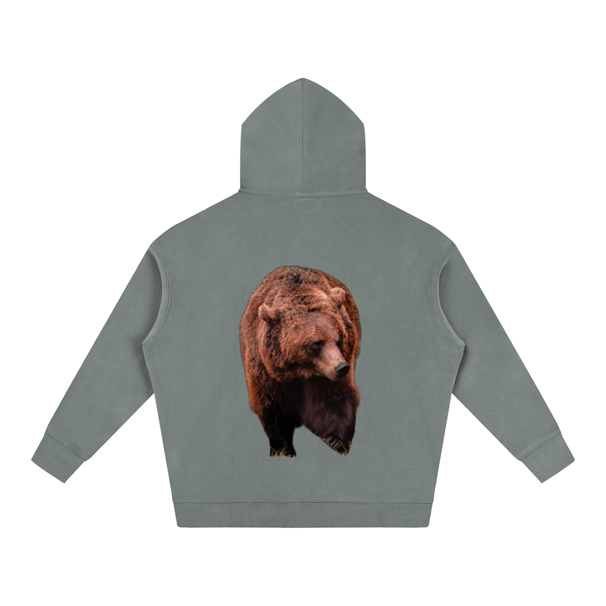 LW 123 Oversize Fleeced Hoodie