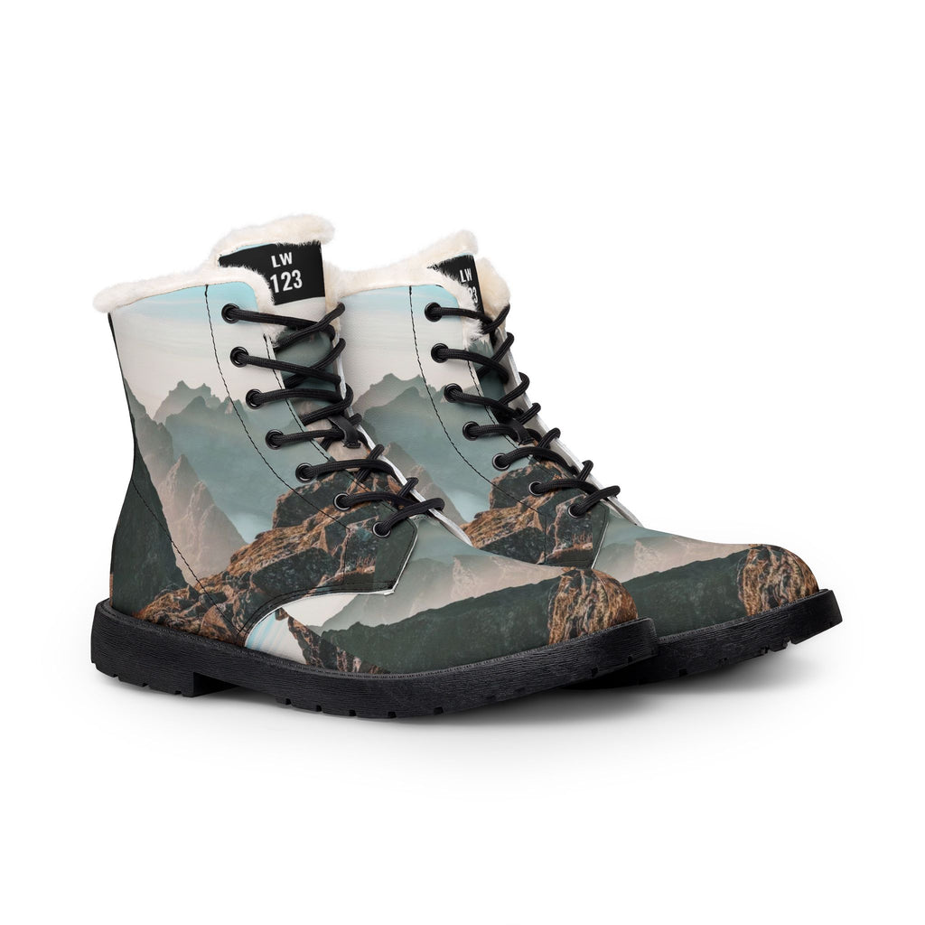 LW 123 Women's Fur and Leather Boots