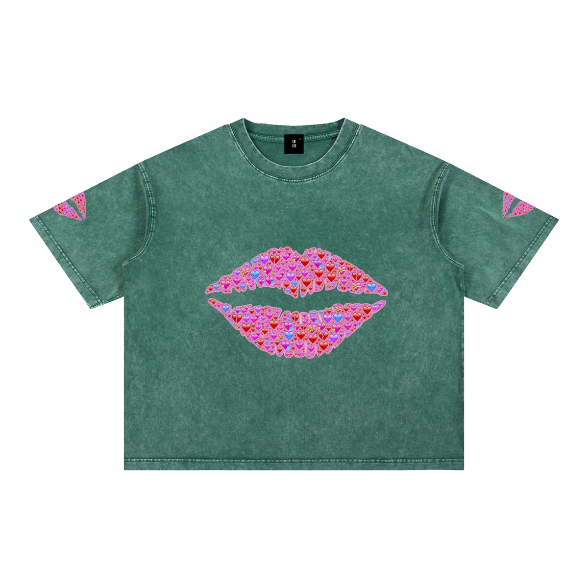 LW 123 Mineral Wash Boxy Cotton T-Shirt