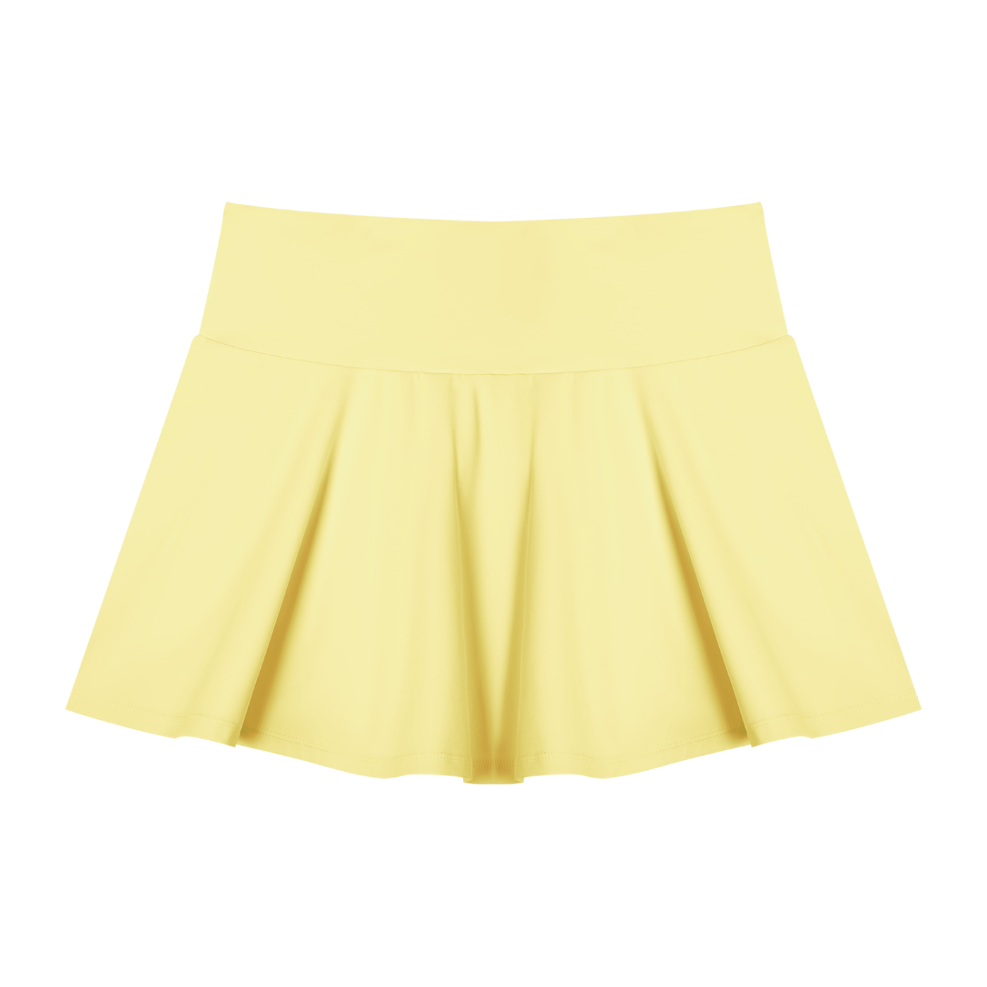 LW 123  Pleated A-Line Skirt