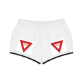 Women's Retro Contrast Binding Shorts
