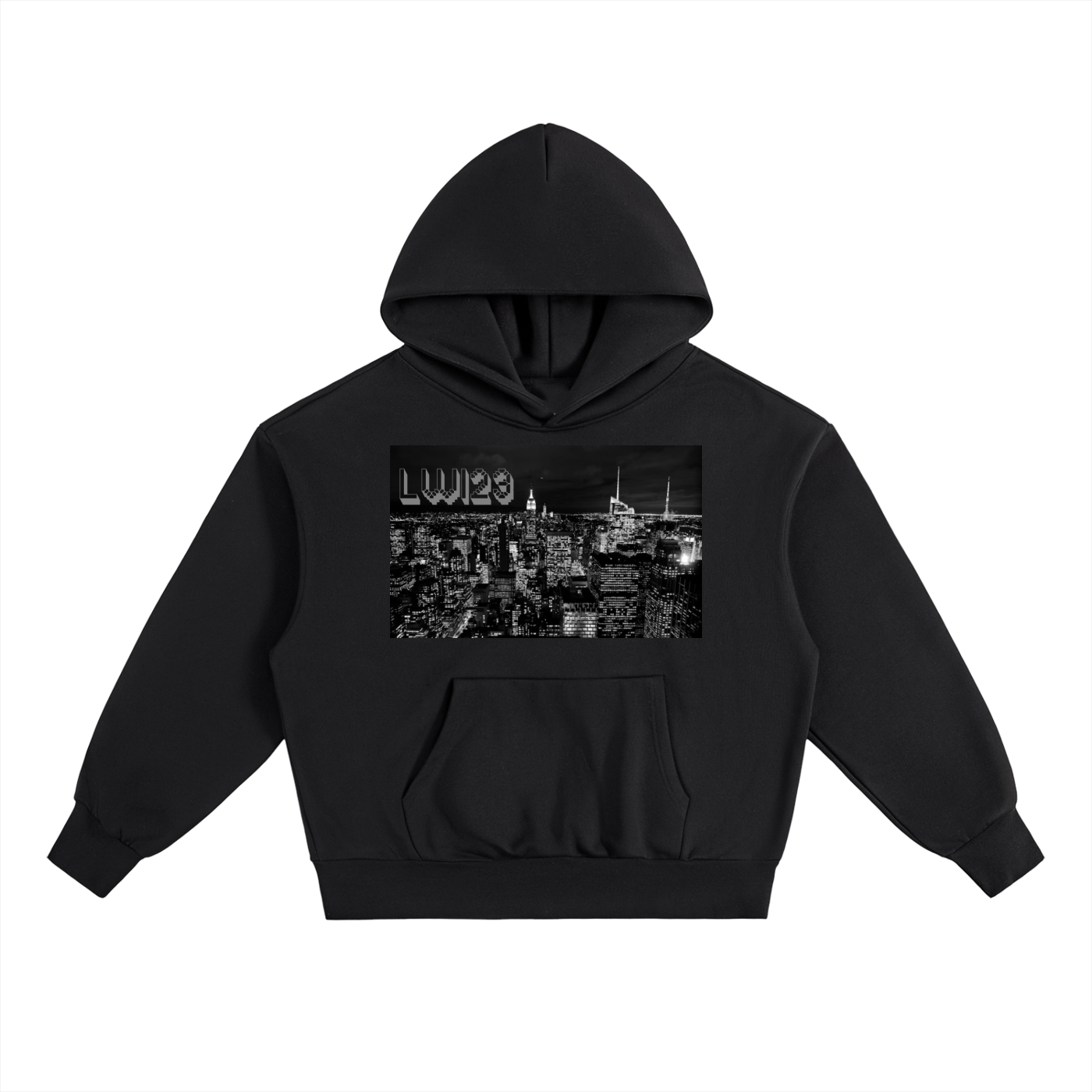 LW 123 Essential Heavyweight Fleece Hoodie