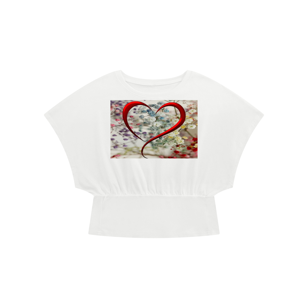 LW 123 Women’s Crop Dolman T-Shirt