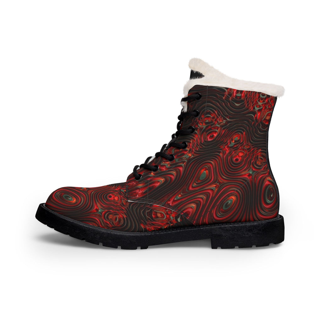 LW 123 Women's Fur and Leather Boots