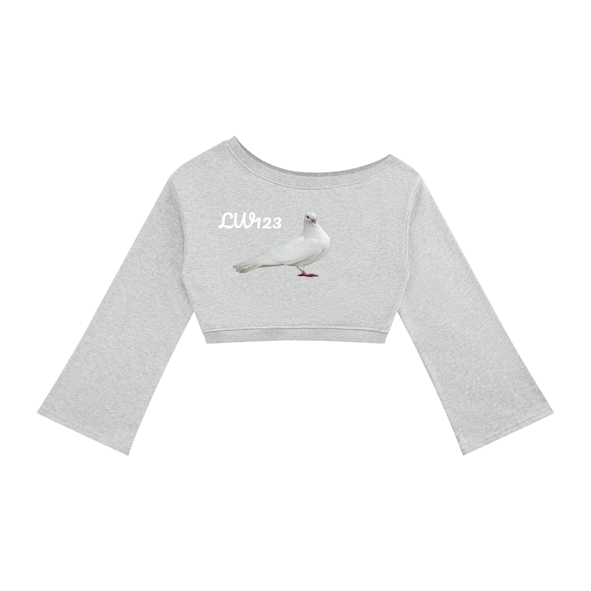 LW 123 Off-Shoulder Sweatshirt