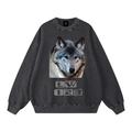 Snow Washed Oversized Sweatshirt
