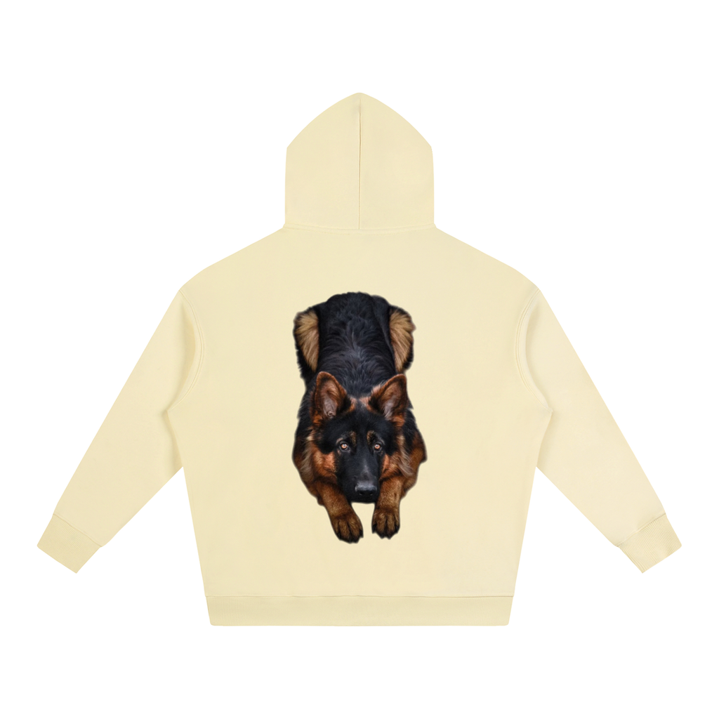 LW 123  Fleeced Hoodie