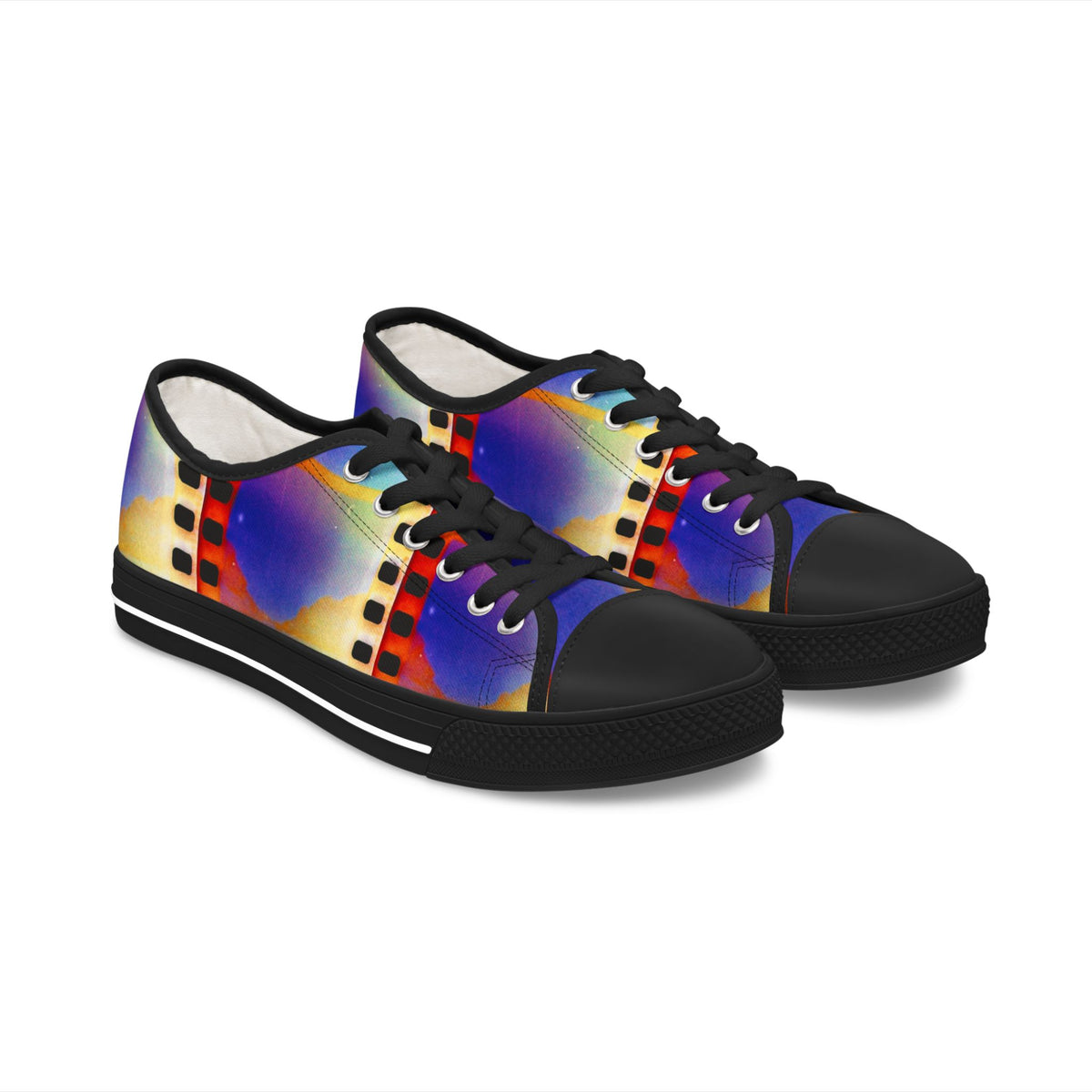 LW 123 Film Reel Gradient Low Top Sneakers
