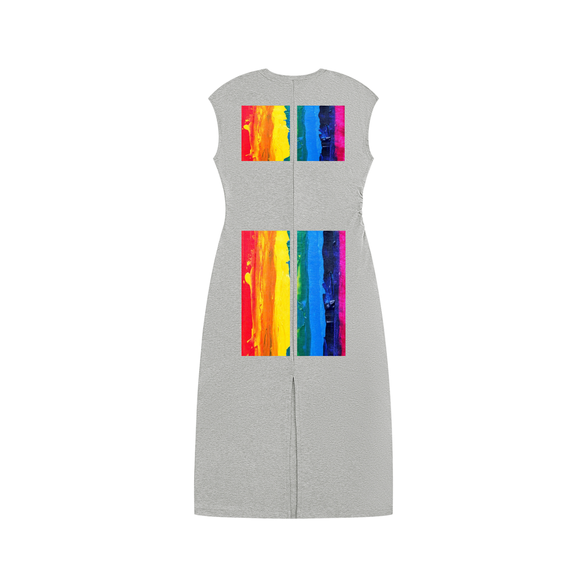 LW 123 Women’s Ruched Sleeveless Dress