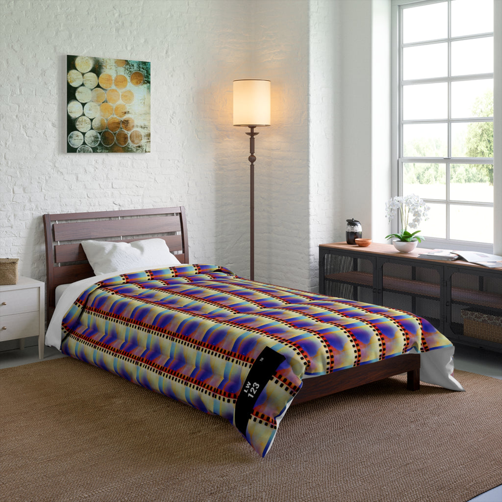 LW 123 Psychedelic Grid Comforter