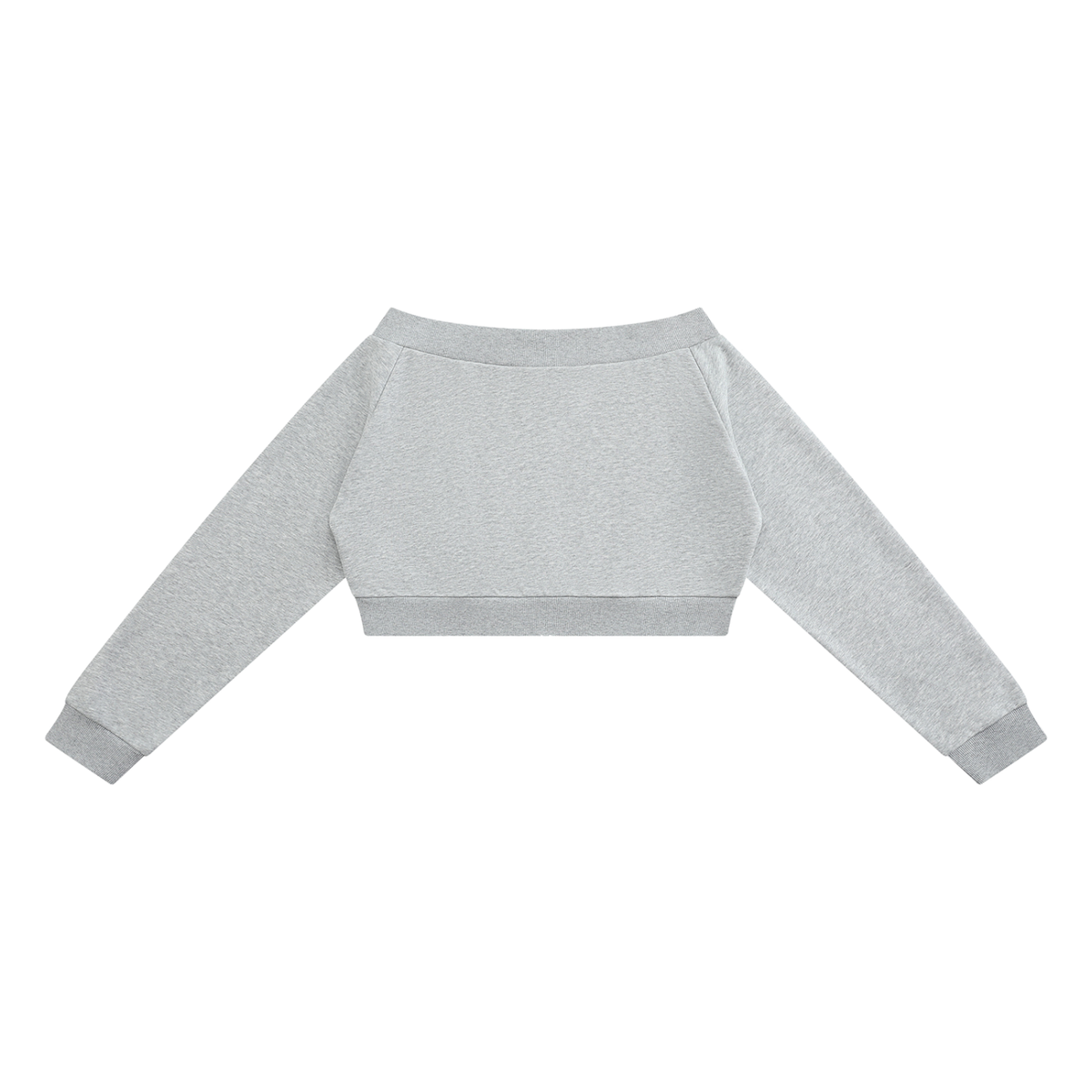 LW 123 Women's Off-Shoulder Full Zip Hoodie