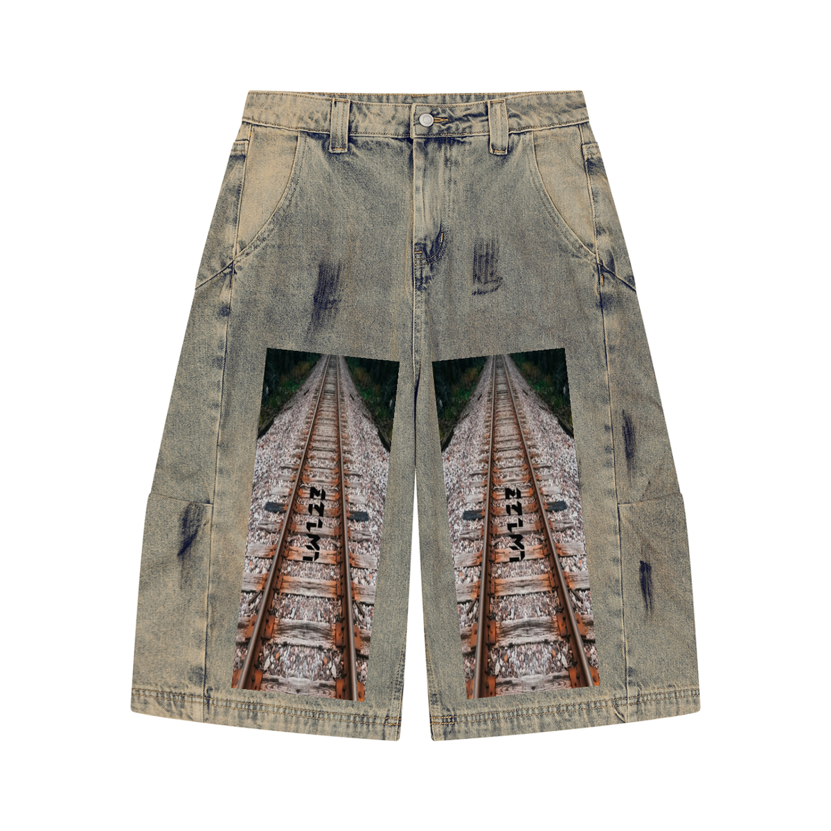 LW 123  Demin Jean Shorts