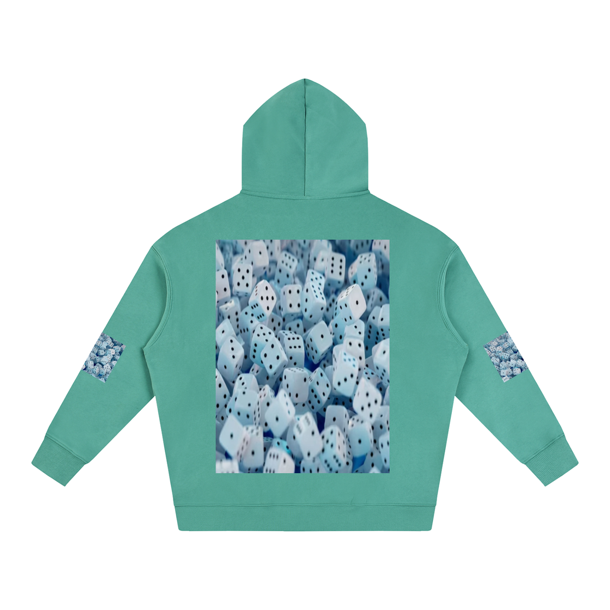 LW 123 Oversize Fleeced Hoodie