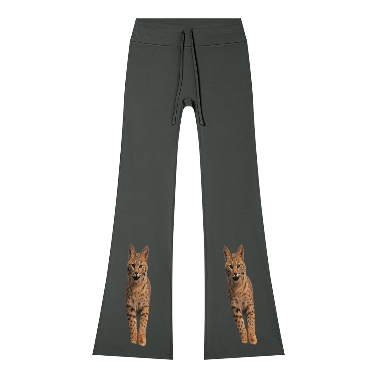 LW 123 Flared Drawstring Yoga Pants