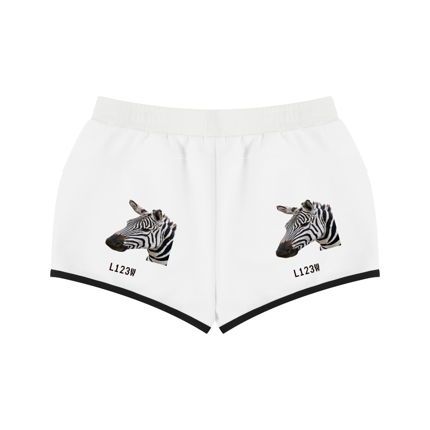 Women's Retro Contrast Binding Shorts