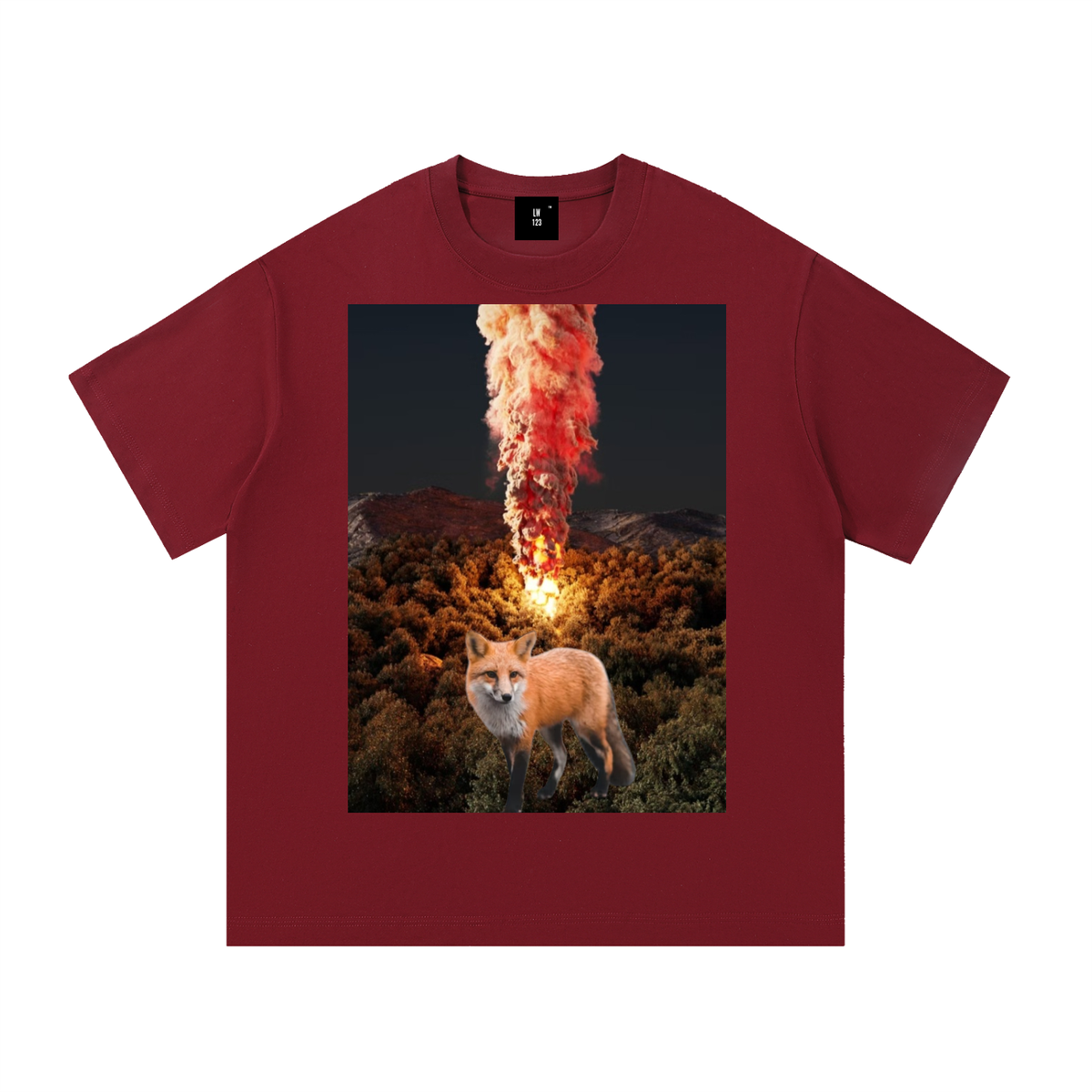 LW 123 Fox  Cotton T-Shirt