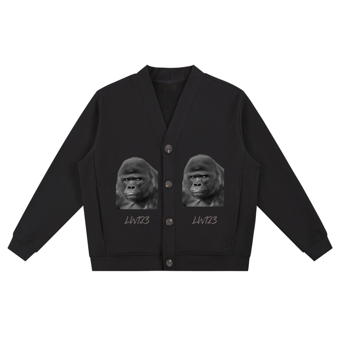 Essential Heavyweight Sweat Cardigan