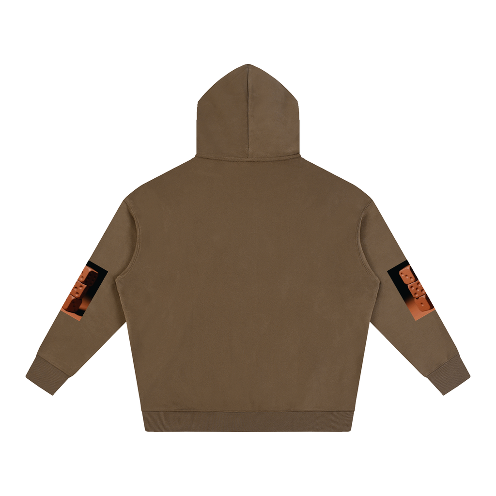 LW 123  Fleeced Hoodie