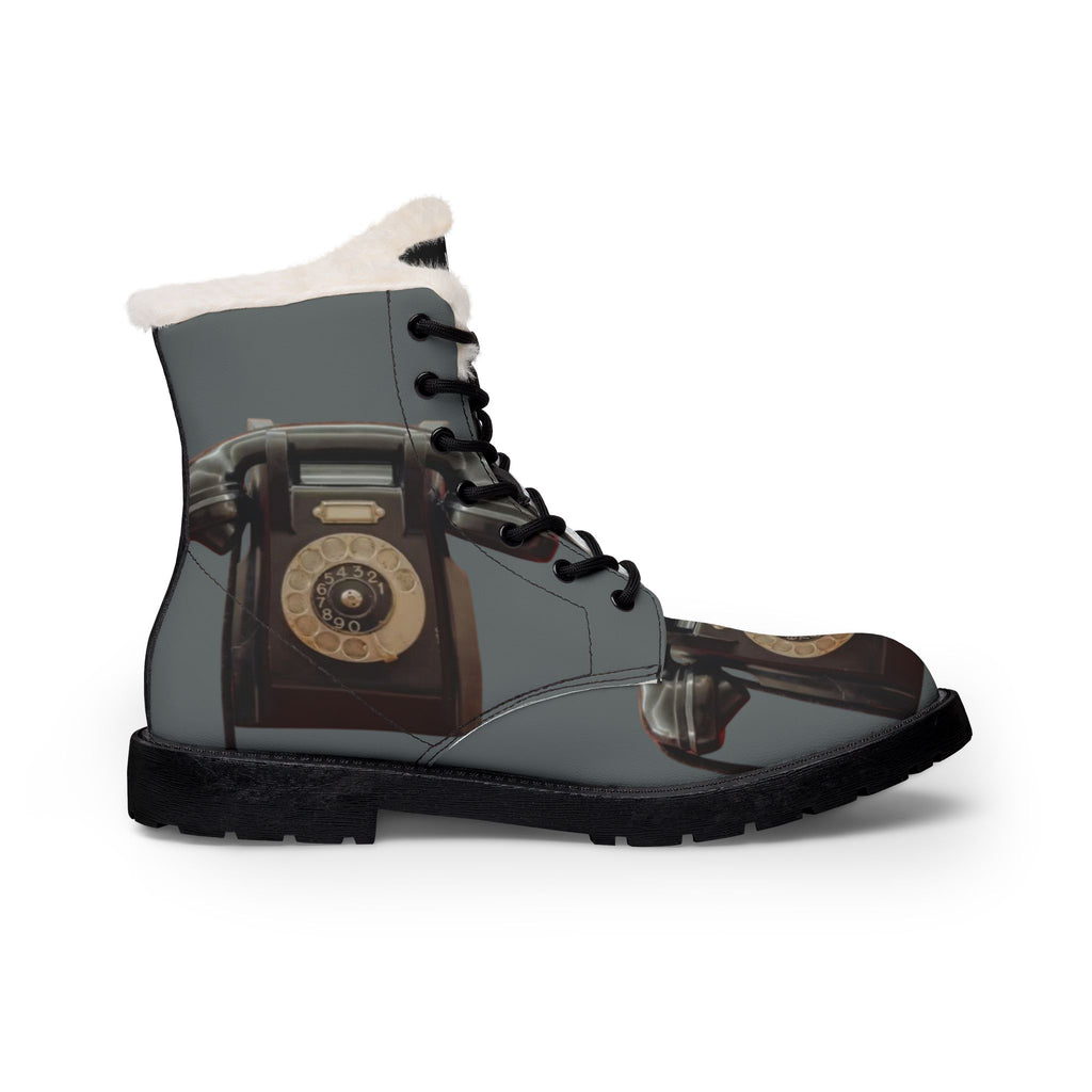 LW 123 Women's Fur and Leather Boots