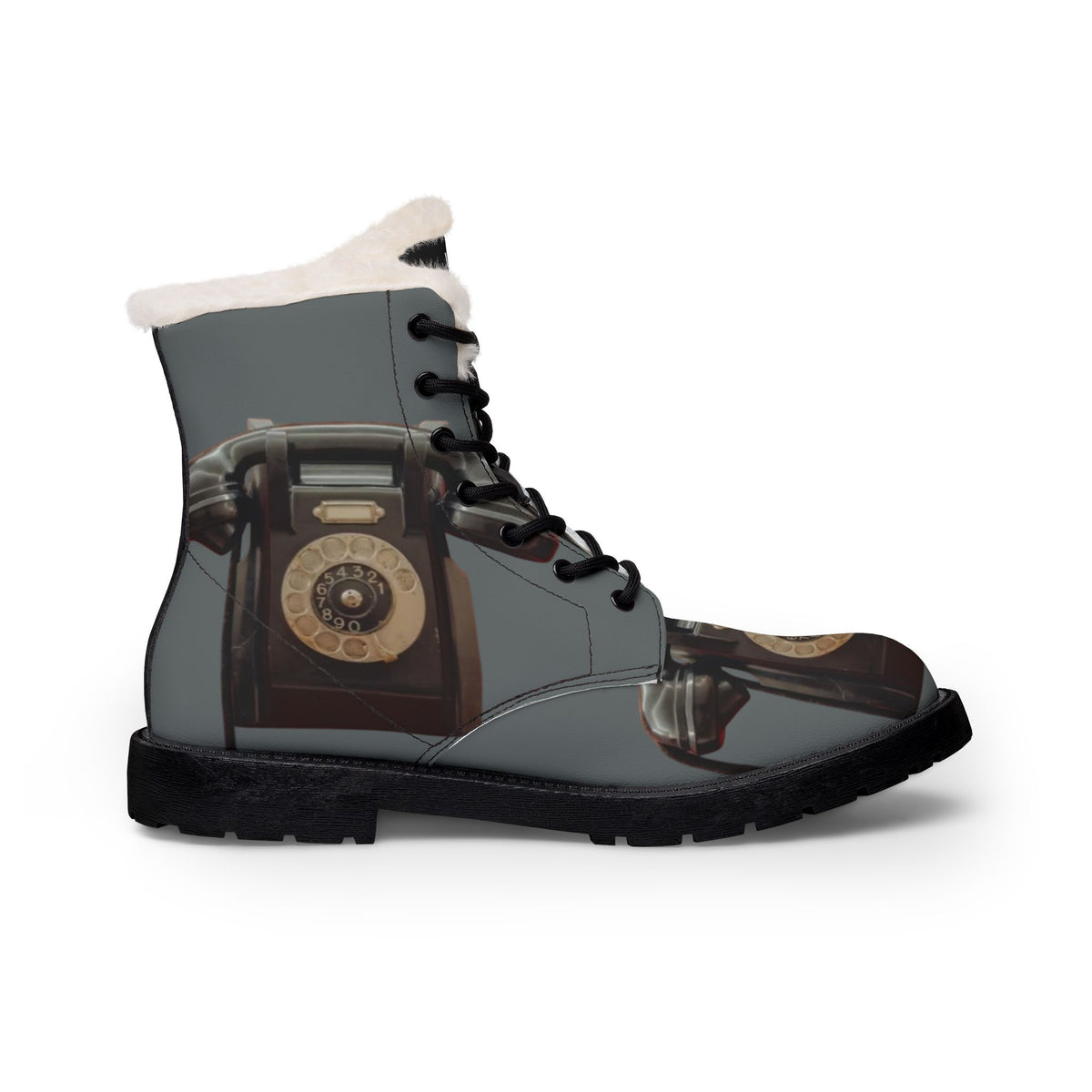 LW 123 Women's Fur and Leather Boots