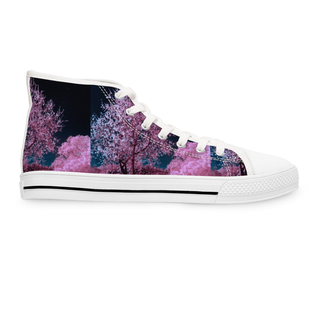 LW 123 Cherry Blossom High-Top Sneakers
