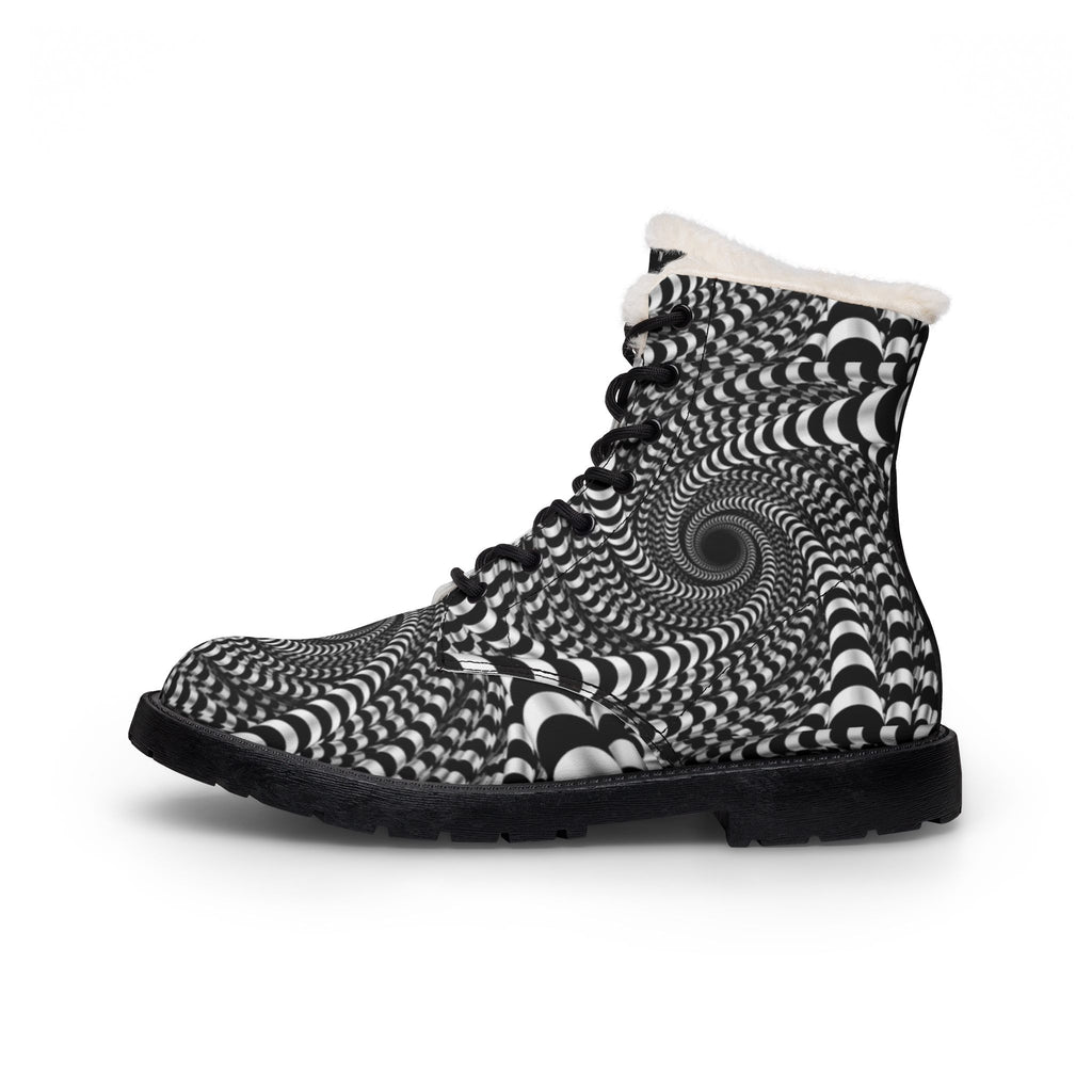 LW 123 Women's Fur-Lined Leather Boots