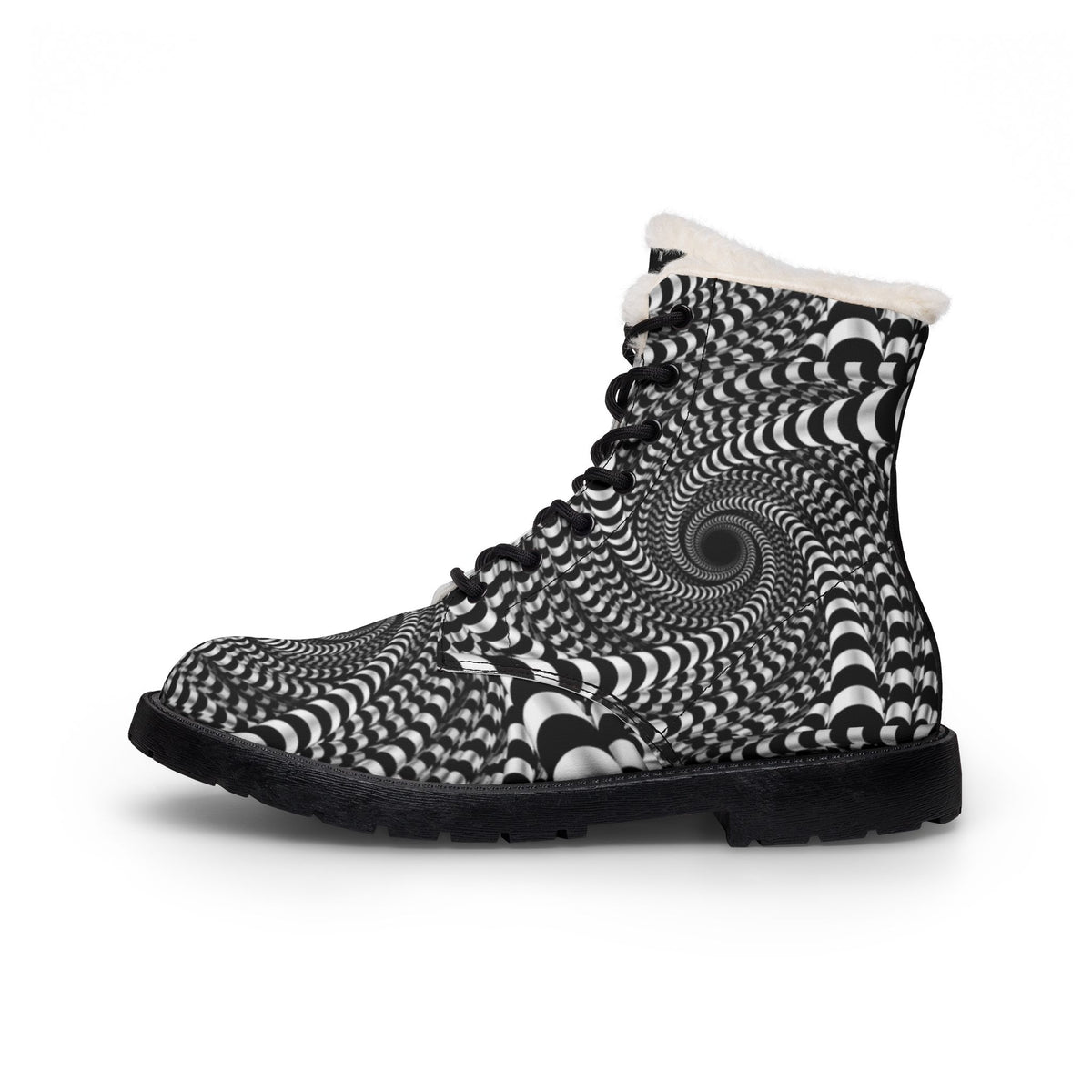 LW 123 Women's Fur-Lined Leather Boots