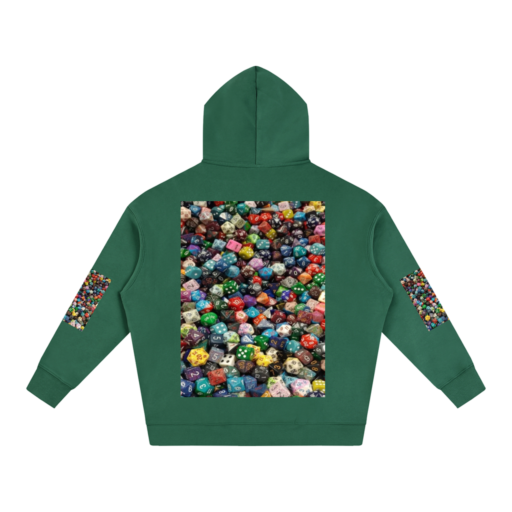 LW 123 Oversize Fleeced Hoodie