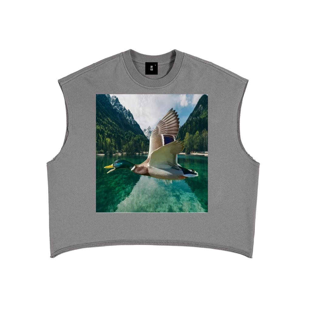 LW 123 French Terry Boxy Tank Top