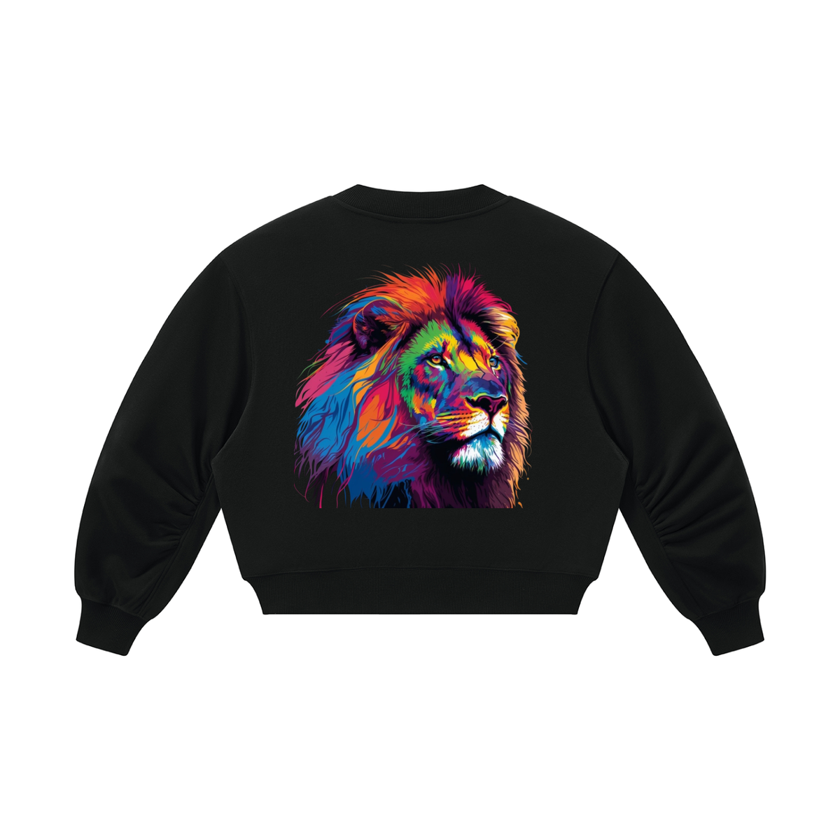 LW 123 Women’s Crop V-Neck Sweatshirt