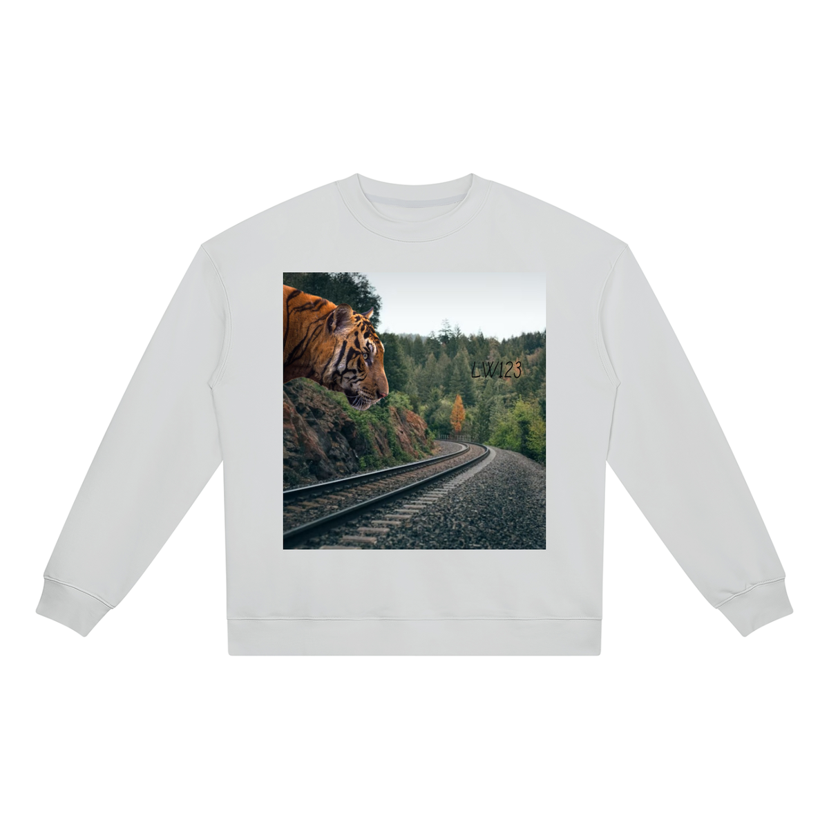 LW 123  Heavyweight Crewneck Sweatshirt