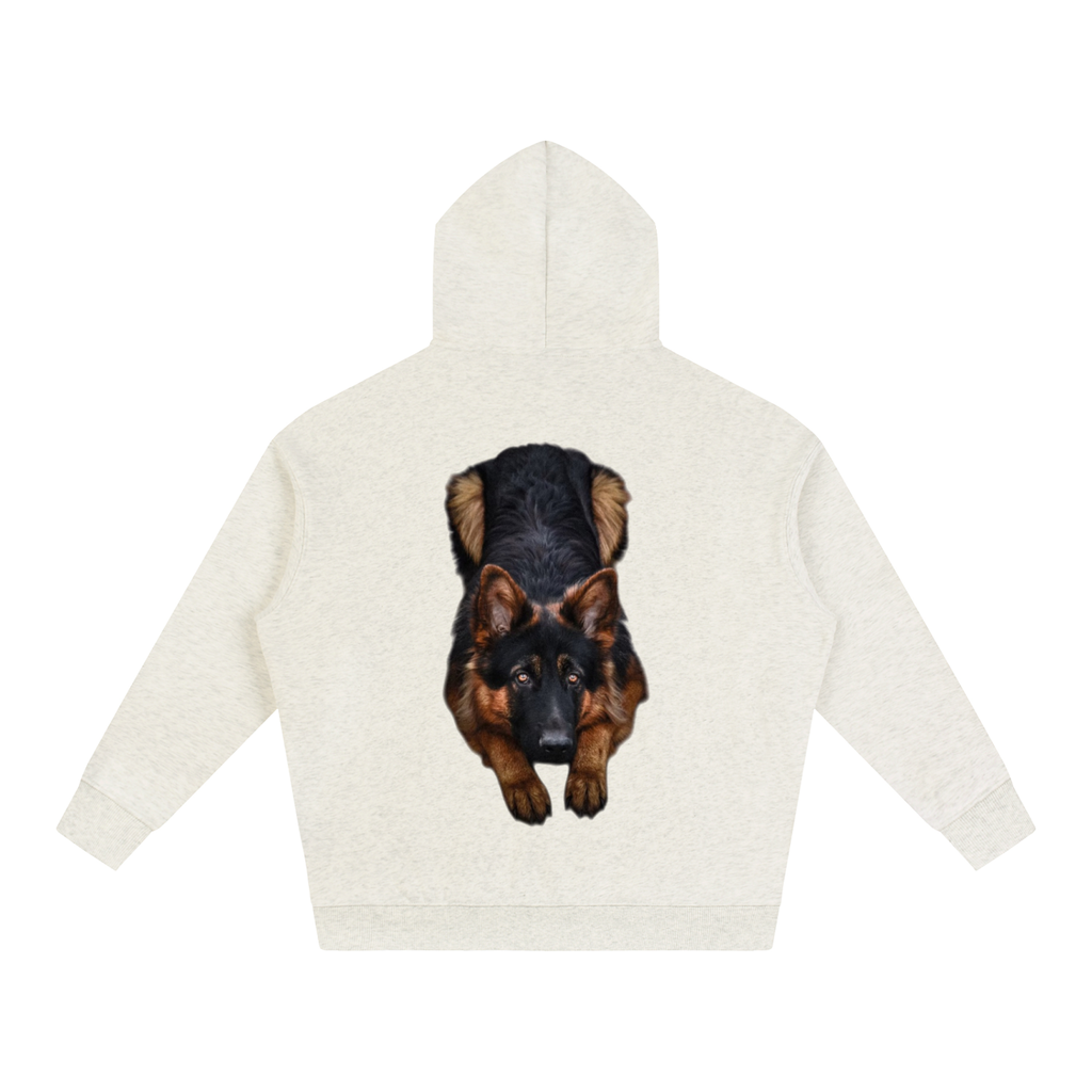 LW 123  Fleeced Hoodie