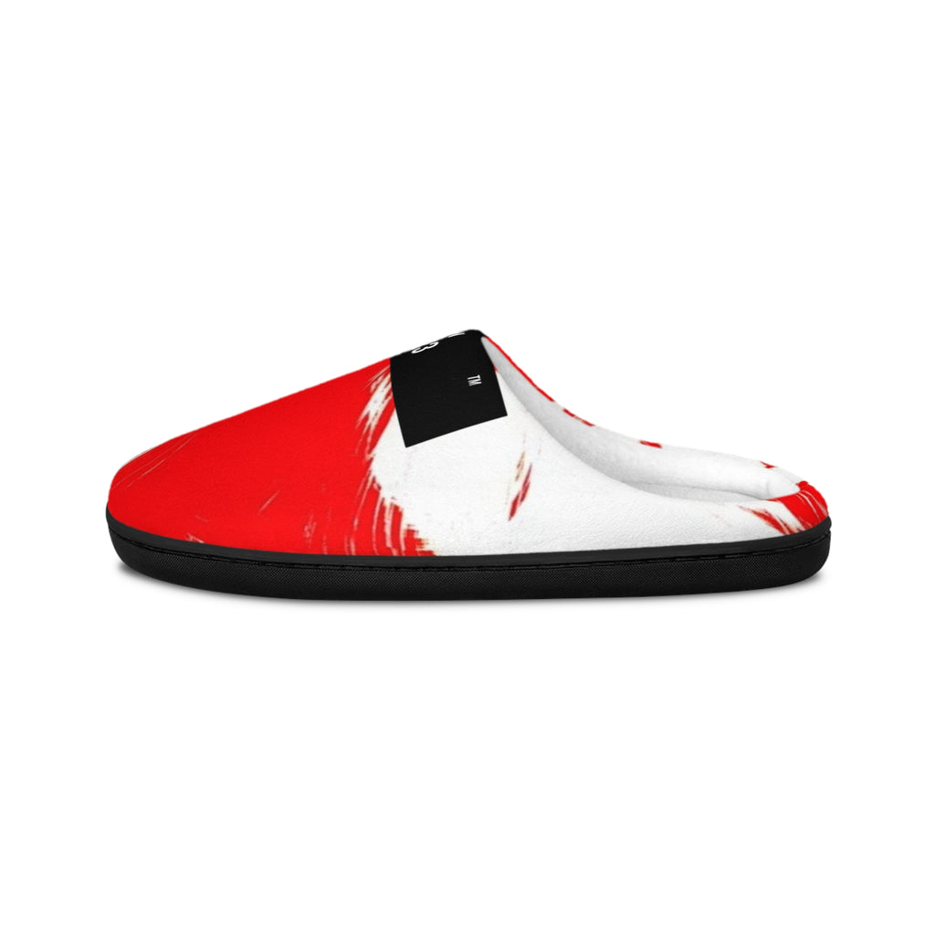 LW 123 Red Swirl Women’s Indoor Slippers