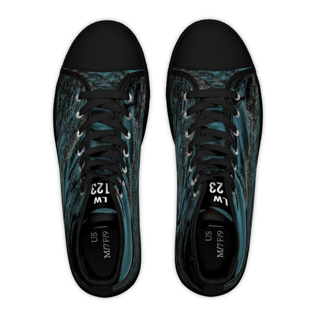 LW 123 Ocean Wave Women's High Top Sneakers