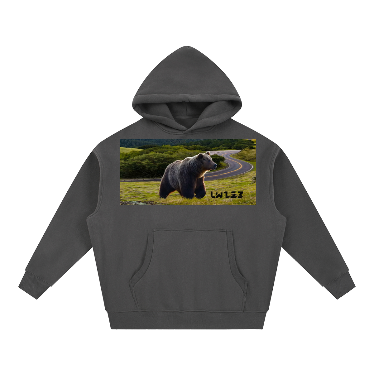 LW 123  Fleece Hoodie