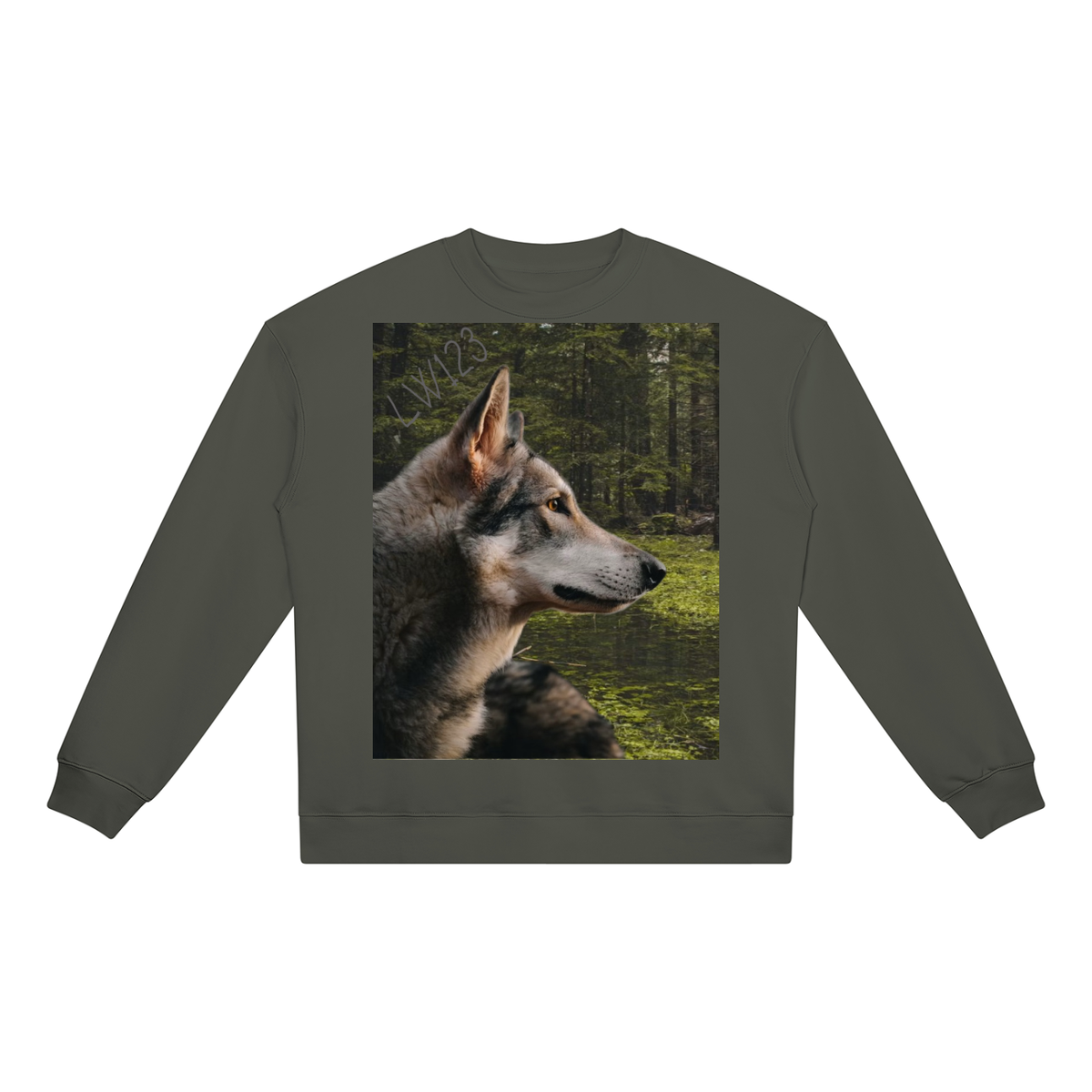 LW 123  Heavyweight Crewneck Sweatshirt