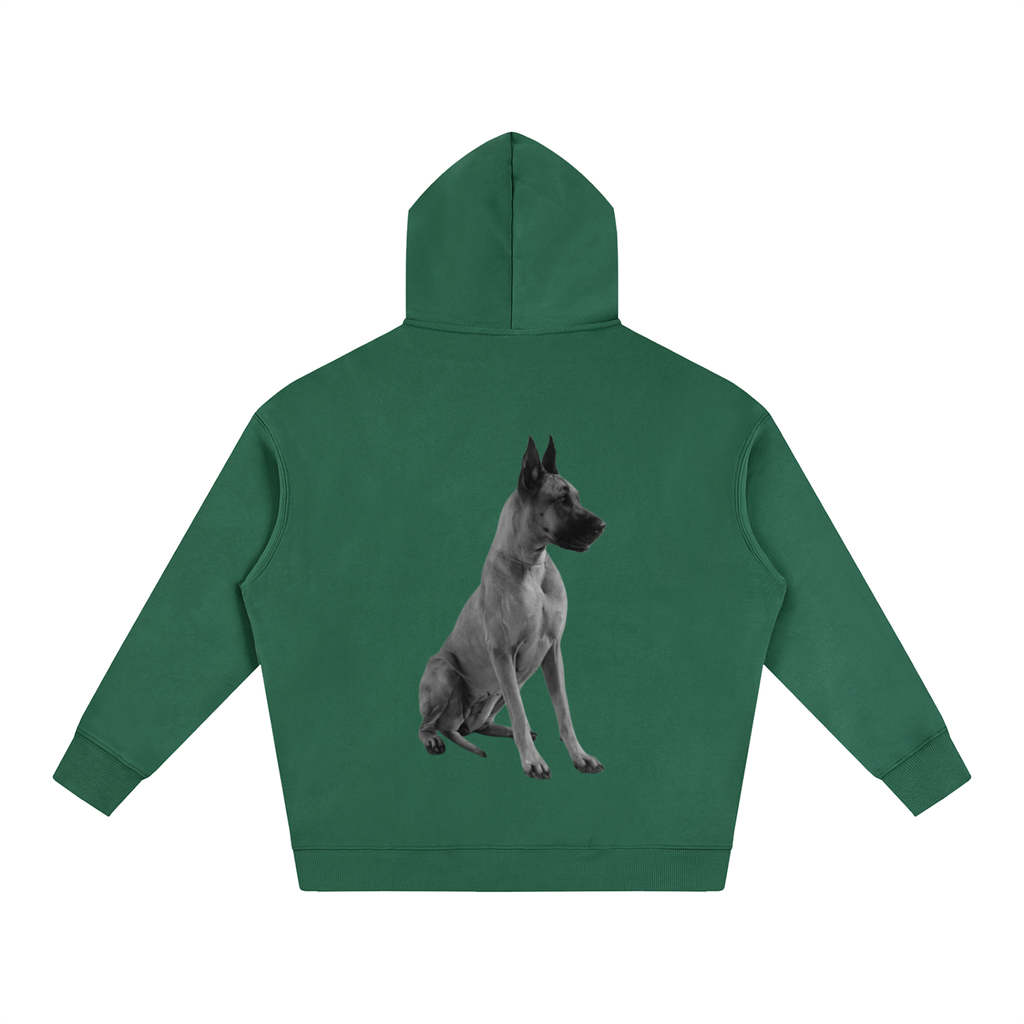 LW 123 Oversize Fleeced Hoodie