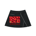 High-Waist Pocketed A-Line Skirt
