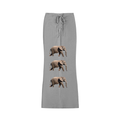LW 123 Drawstring Maxi Skirt